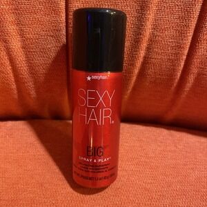 NEW Sexy Hair Big Spray and Play Volumizing Hairspray, 1.5oz